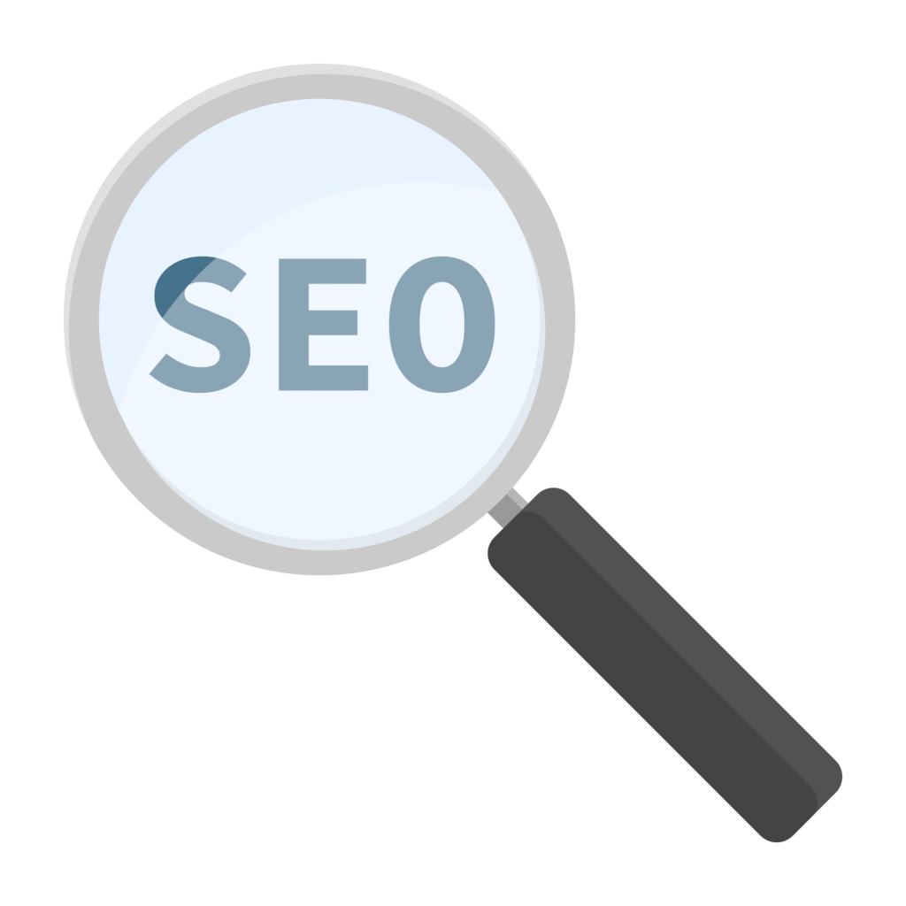 une loupe qui grossie le SEO. Audit technique SEO, Vladan Jankovic consultant SEO Noisy le grand